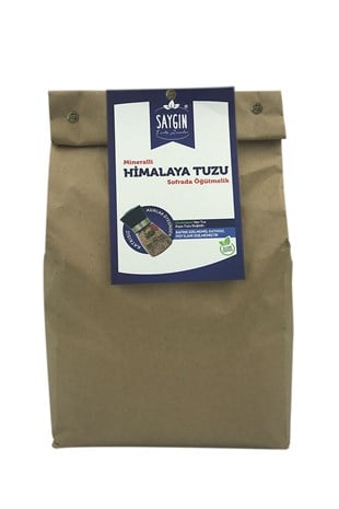 SAYGIN Dökme Himalaya Tuzu Sofrada Öğütmelik   (5 Kg Çuval)