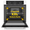 Simfer 8221 Ank. Qs Büyük Pop-up 9 Fonk Beyaz Cam Power Turb