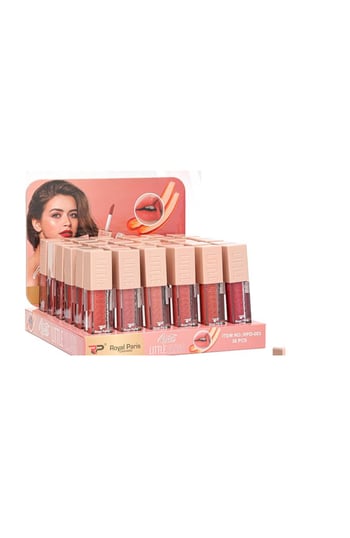Royal Paris Little Matte Lip Gloss 36’lı Stand Karışık Renk