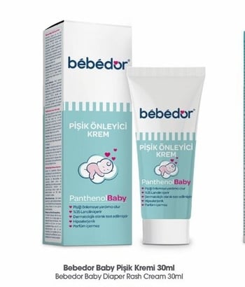 Bebedor Pİşİk Önleyİcİ Krem 30ml Panthenol Baby