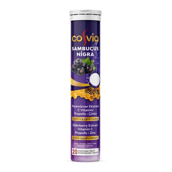 Cosvia Sambucus Nigra 20 Efervesan Tablet