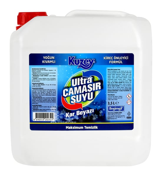Kuzey Çamaşır Suyu Ultra Kar Beyaz 3.5 Lt