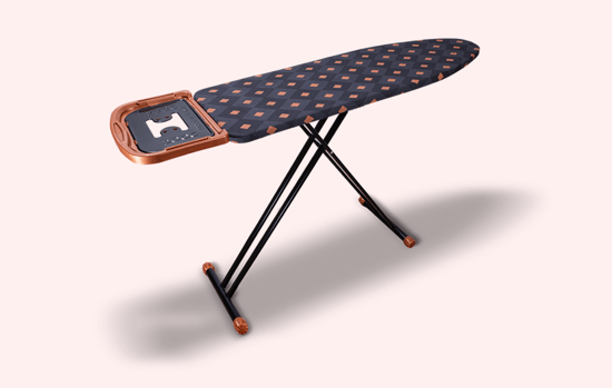 Asvera Yağmur Monoblok Sac Ütü Masası 40x120 Cm - Askı Aparatlı Paslanmaz Sağlam Ütü Masası