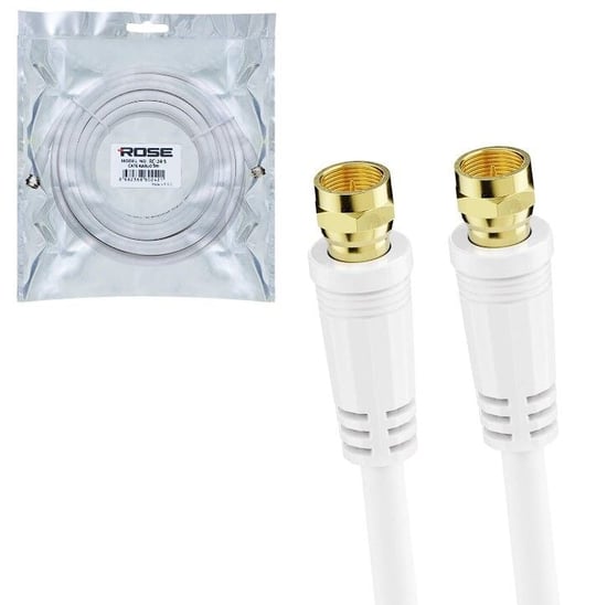 Rg6 F Konnektörlü Hazır Kablo 5mt Rc-24-5