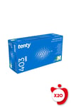Tenty 403 Plus Pudrasız Nitril Eldiven M Beden Mavi 100'lü