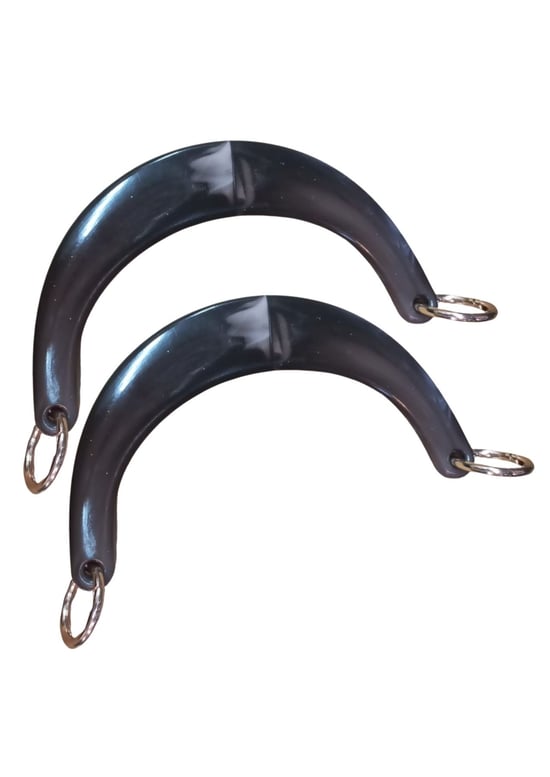 Çanta Sapı Ay Model Siyah 17 Cm