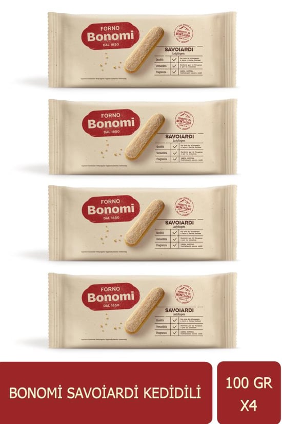 Bonomi Savoiardi Kedidili 200 Gr X 4