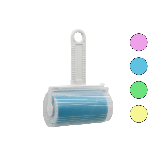 İ21-048 ( Yıkanabilir ) Yapışkan Tüy Toplayıcı Rulo ( Plastik Saplı & Kılıflı ) ( Pet Shop )