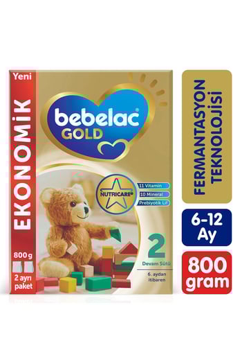 Bebelac Gold 2 Çocuk Devam Sütü 800 g