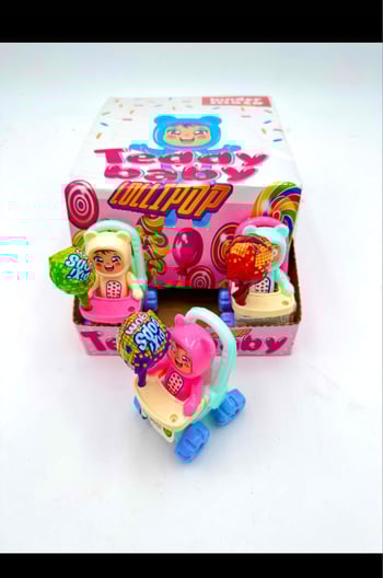 Kinder Motto Teddy Baby Lolipoplu Oyuncak 12li