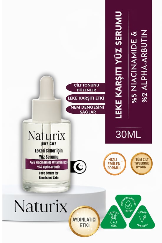 Naturix Leke Karşıtı Yüz Serumu 30 ml