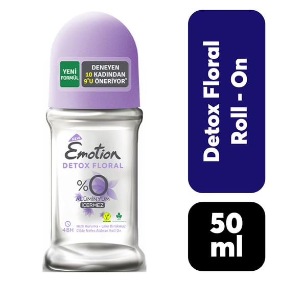 Emotion Kadın Roll-on 50 Ml Detox Floral