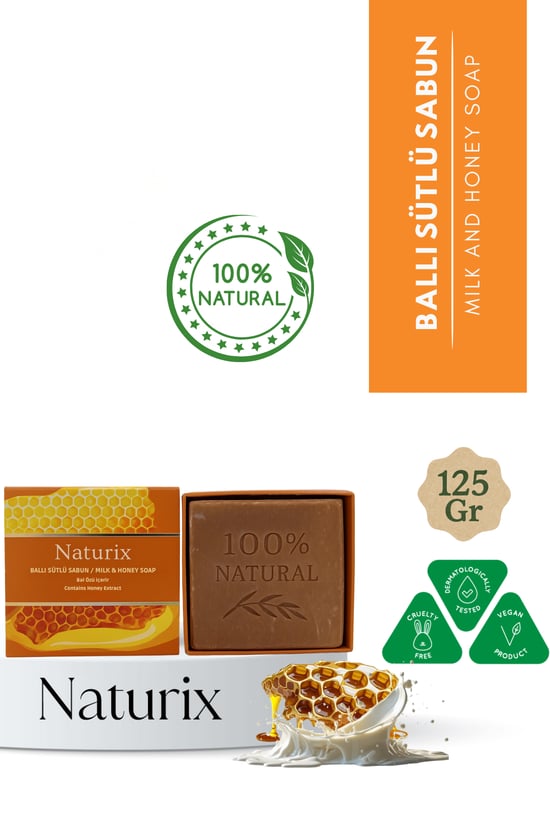 Naturix Ballı & Sütlü Sabun 125 Gr