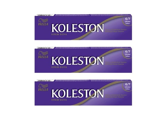 Koleston Tüp Boya 50 Ml - 6.7 Çikolata Kahve 3 Adet