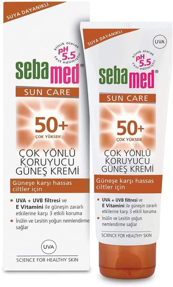 Sebamed Çok Yönlü Koruyucu Güneş Kremi Spf 50+ 75 Ml