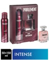 Parlement Erkek Parfüm 50 ml + Doedorant 150 ml İntense,reerkek parfüm,parfümler,erkek parfümleri,parfüm fiyatları,kozmetik ürünleri,toptan kozmetik,toptan satın al,toptantr,toptan mağazacılık