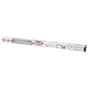 İnura Global Hıghtek Ht-0001 ( 2pcs ) (120cm) (40w) Yatay Bant Armatür (beyaz) Led Lamba Ampul (alüminyum Kasa & Pvc Bombeli Kapak) ( Bandı )