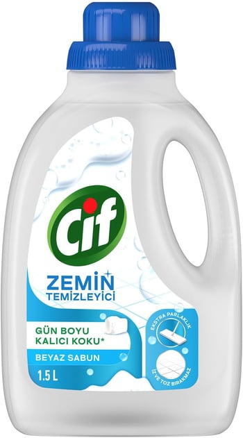 Cif Yüzey Temizleyici Beyaz Sabun 1500 Ml