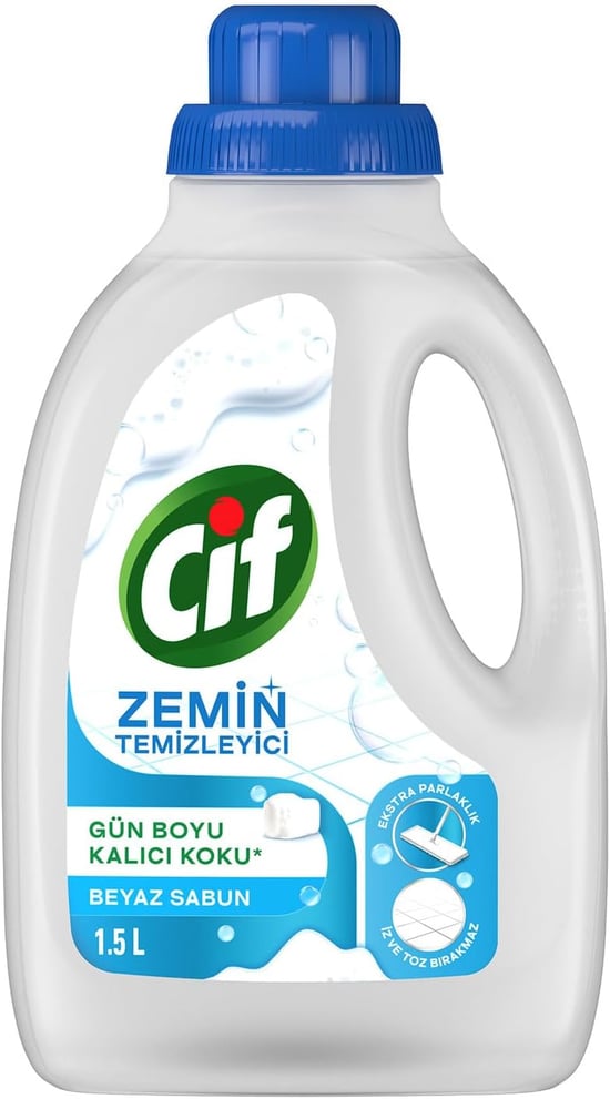 Cif Yüzey Temizleyici Beyaz Sabun 1500 Ml