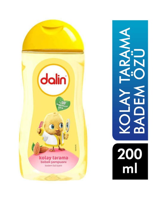 Dalin Bebek Şampuanı 200 Ml Kolay Tarama Badem Özü