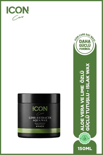 Iconcare Aloe Vera Aqua Wax Maximum Tutuş Parlak Görünüm Saç Waxı 150 Ml