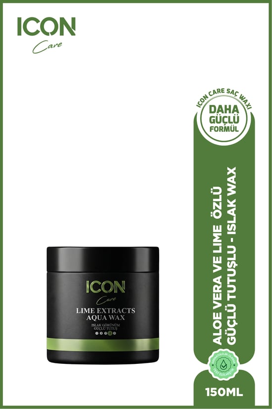 Iconcare Aloe Vera Aqua Wax Maximum Tutuş Parlak Görünüm Saç Waxı 150 Ml
