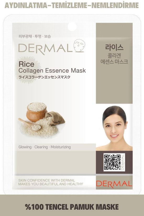Dermal Arındırıcı, Nemlendirici ve Ton Eşitleyici Pirinç Özlü Yüz Maskesi