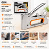 Gun Powerful R23-1008f ( Metal ) ( Mobilya ) Zımba Makinesi ( No-13 / 4-6-8mm )