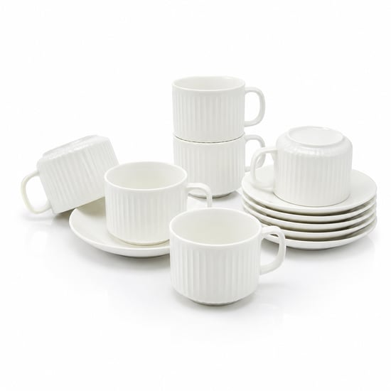 İnura Global Newlife Clkn-1652-a-b-c-d-e-h ( 12pcs=6-takım ) Porselen Kahve Fincanı