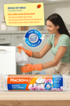 Macromax Büzgülü Çöp Torbası Orta Boy (55x60cm) Manolya Kokulu 15 Adet Süper Ekonomik Paket