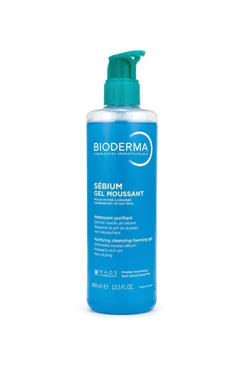 Bioderma Sebium Foaming Yüz & Vücut Temizleme Jeli 400 Ml