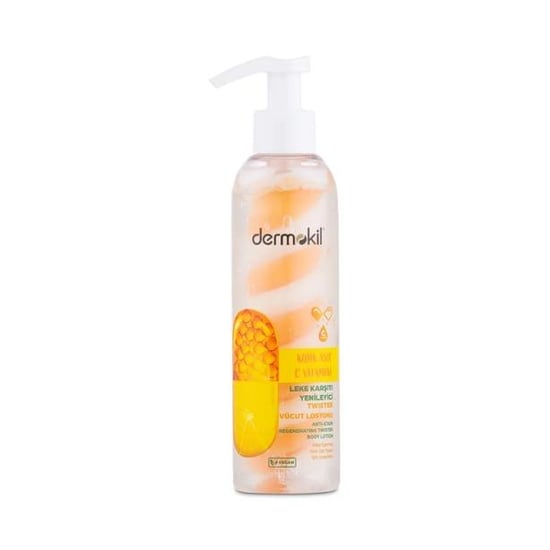 Dermokil Kojik Asit C Vitamini Leke Karşıtı ve Yenileyici Twister Vücut Losyonu 200 Ml