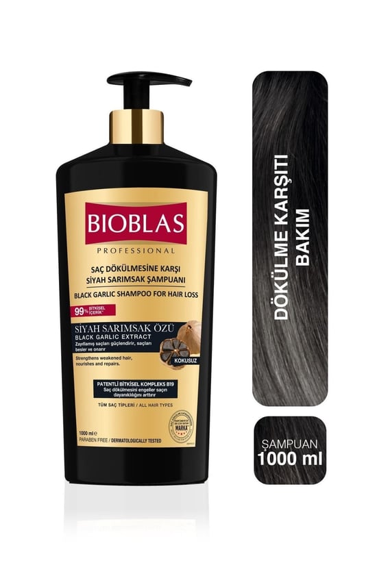 Bioblas Şampuan 1000 ml Siyah Sarımsaklı