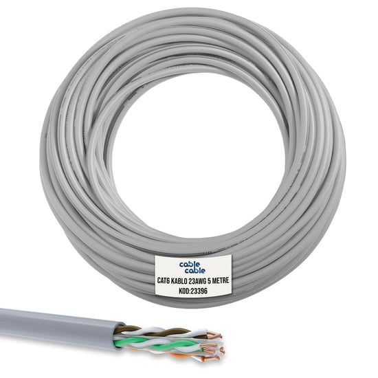 Cat6 Kablo 23awg 0.51mm 5 Metre
