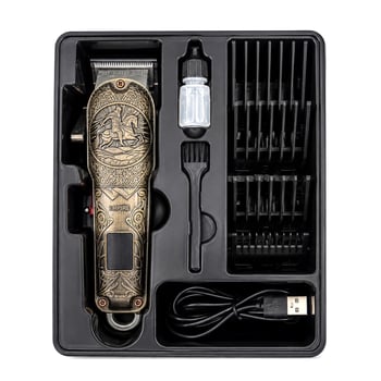 Mr.trimmer Mr-7800 Saç Sakal Kesme Traş Makinesi ( Usb & Type-c Şarjlı & Led Gösterge ) ( 3-7-9-12mm Tarak )