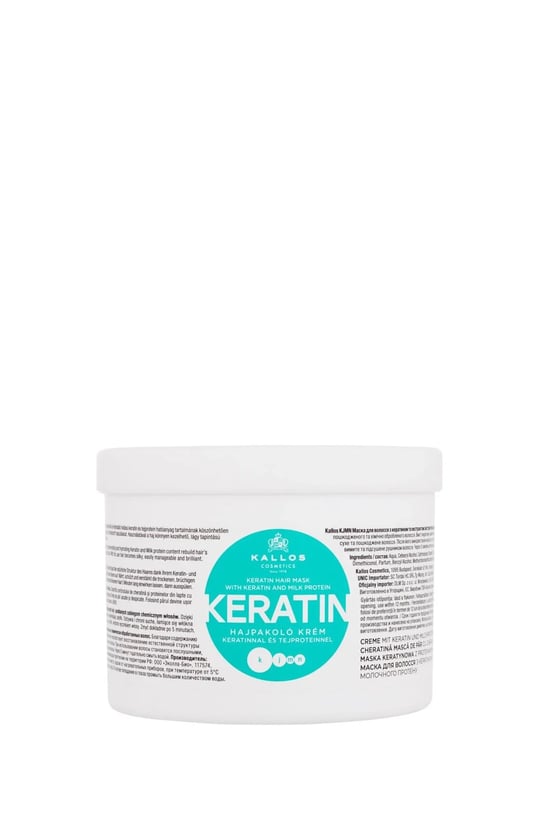 Kallos Cosmetics Keratin ve Süt Proteinli Saç Maskesi 500 Ml