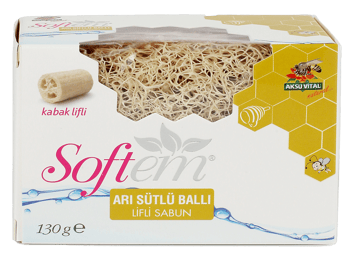 Softem Arı Sütlü Ballı Lifli Sabun 130 gr.