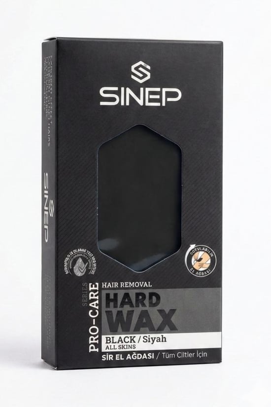 Sinep Pro-care Sir Kalıp Ağda Tüm Ciltler için 400 Gr Siyah