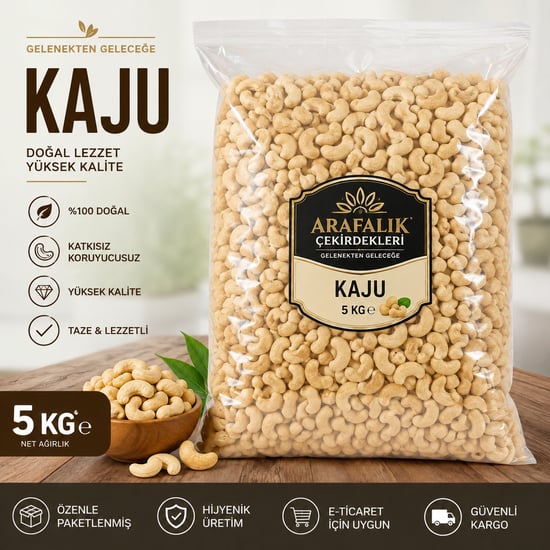 Arafalık Kuruyemiş 5 Kg Kaju