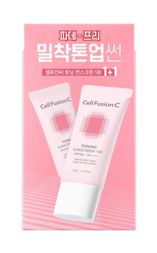 Cell Fusion C Toning Ton Eşitleyici Yüksek Koruyucu Spf50 /pa Güneş Kremi 35 Gr. 2 Adet