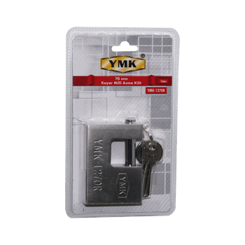 Ymk-1270r ( 70mm ) Gri Kayar Milli Asma Kilit
