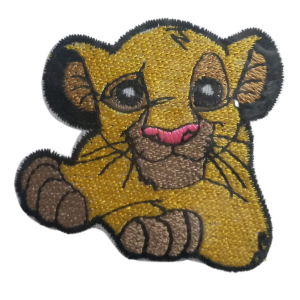 P Parla Aplike Ütü İle Yapışan Küçük Kaplan Arma 3x4 cm