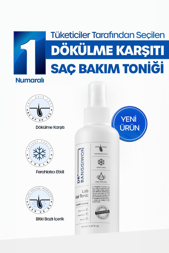Dr Banggıwon Tonik Saç Dökülme Karşıtı Yeniden Yapılandırıcı Saç Köklerini Güçlendiren Yoğun Bakım 150 Ml