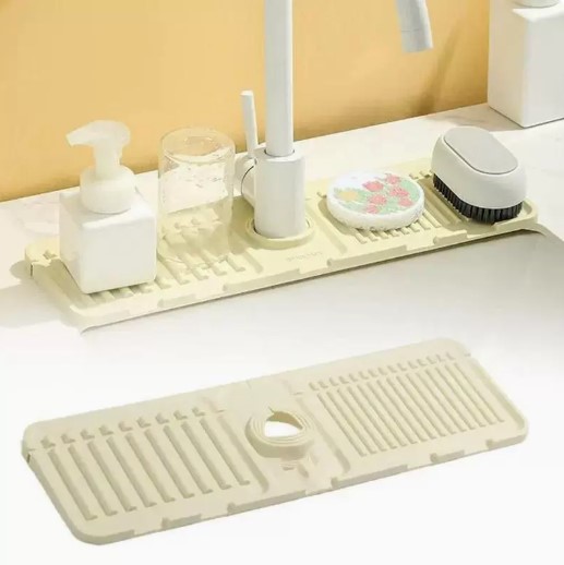 Diyarı Fırsat Mutfak Banyo Lavabo Kenarı Silikon Mat Gri