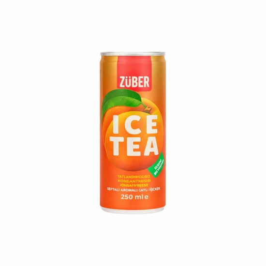 Züber Ice Tea Şeftali 250ml X 24 Adet