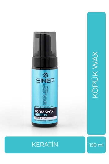 Sinep Boldy Series Keratin İçerikli Foam Köpük Wax 150 Ml
