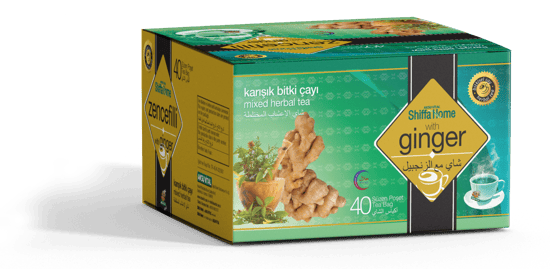 Shiffa Home Zencefilli Karışık Bitki Çayı 40 Adet