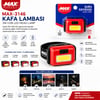 İnura Global Zmax Energy Max-3146 ( Pilli ) ( 3w Cob Led ) Kafa Lambası Fener ( 3-kademe Işık Ayarı- Flaşör) ( 4.5v ) ( 120lümen)