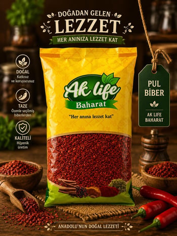 Aklife Pul Bıber 1000 Gr