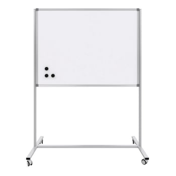 Mıknatıslı Mobil Ayaklı Beyaz Yazı Tahtası 90x120cm